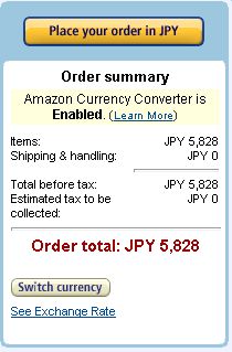 Amazon Currency Converter